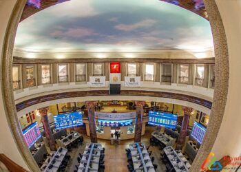 أرتفعت بورصة المصرية 0.35% بتداولات 1.45 مليار جنيه