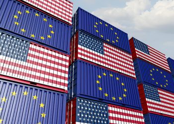 انخفاض الصادرات الأوروبية لأمريكا يقلص الفائض التجاري للاتحاد الأوروبي