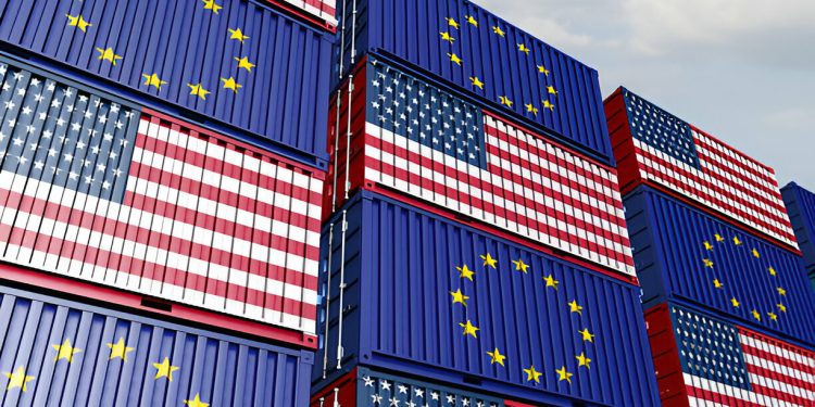 انخفاض الصادرات الأوروبية لأمريكا يقلص الفائض التجاري للاتحاد الأوروبي